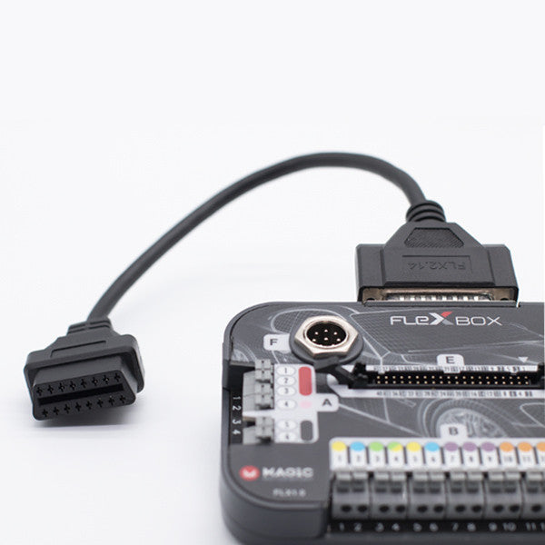 Cable de conexión: FLEXBox OBD hembra a HDB 44 pin